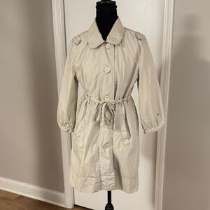 G1 Sailor Goods Classic Beige Women's Beige Coat Size Medium